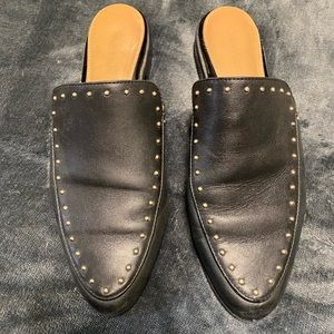 Black Calvin Klein flats